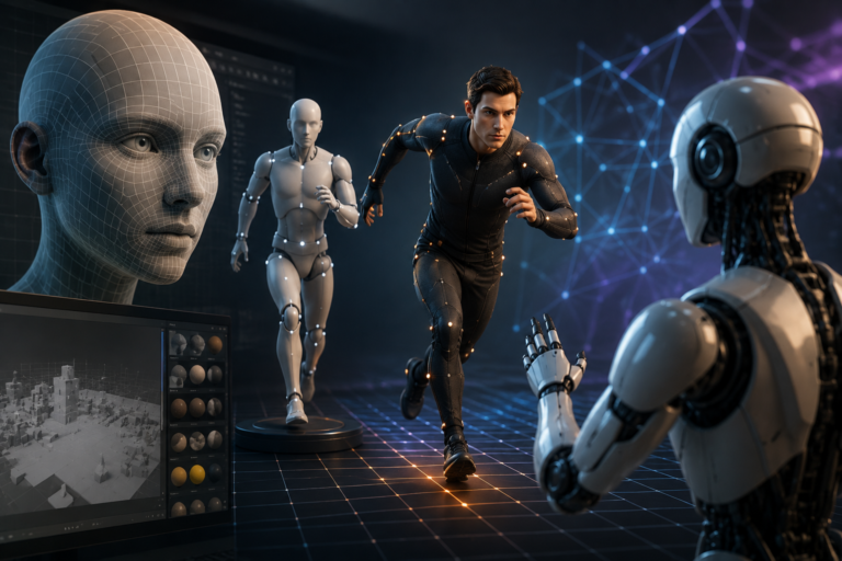 The Future of Creativity: How AI is Transforming 3D Modeling and Real-Time Animation