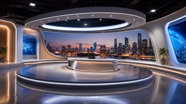 The Future of 3D Virtual Sets: How AI is Transforming Virtual Production